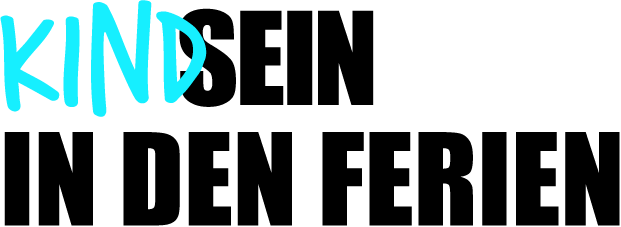 Grafik Kindsein in der Schule, das Kind ist blau geschrieben