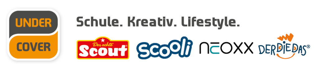 Logos der Firmen von Hama, Undervocer, Scott, Scooli, neoxx und DerDieDas